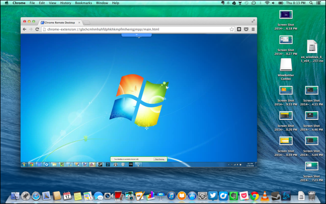 mac style virtual desktop for windows 7